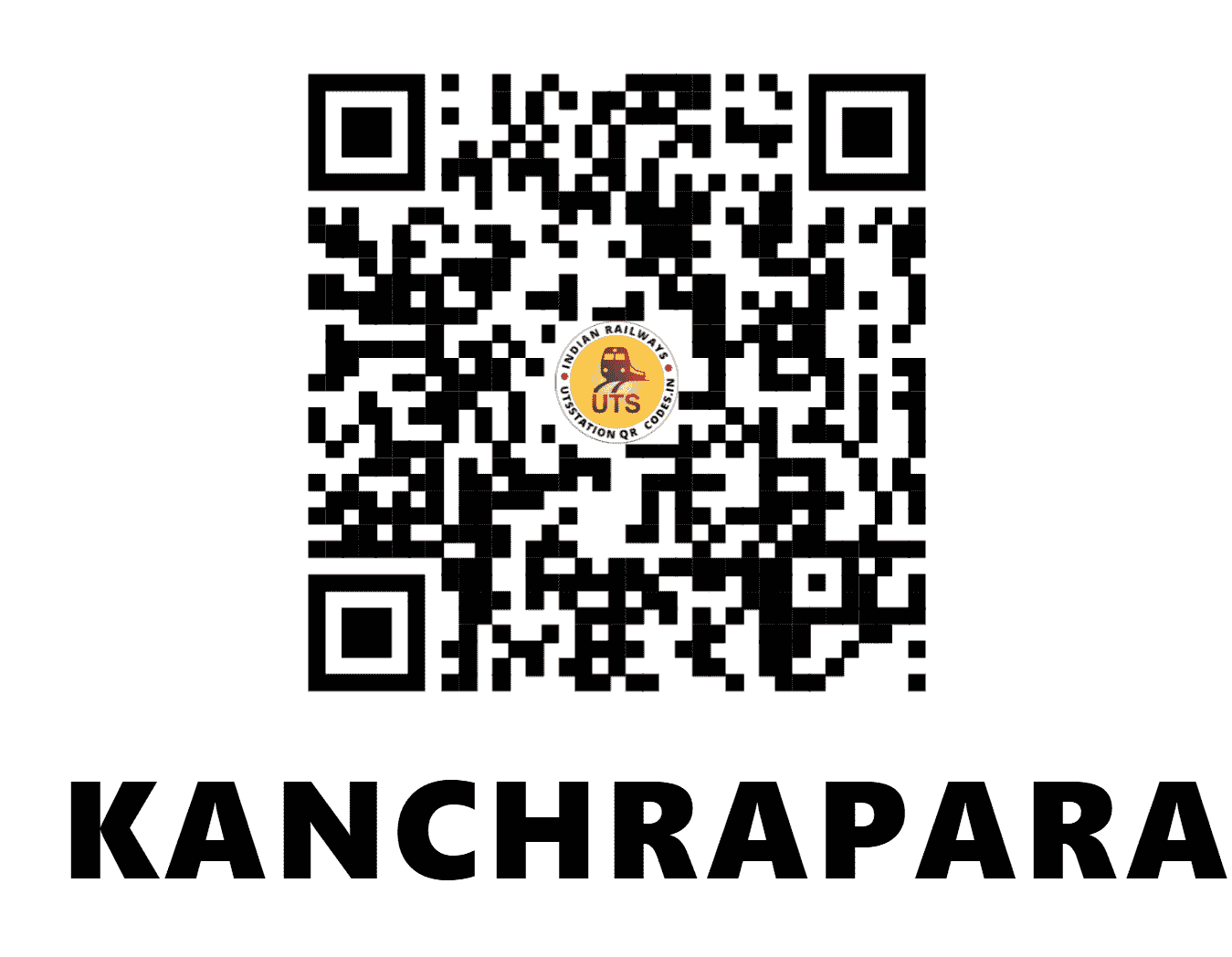 UTS QR Code for KANCHRAPARA - KPA (ER - WEST BENGAL)